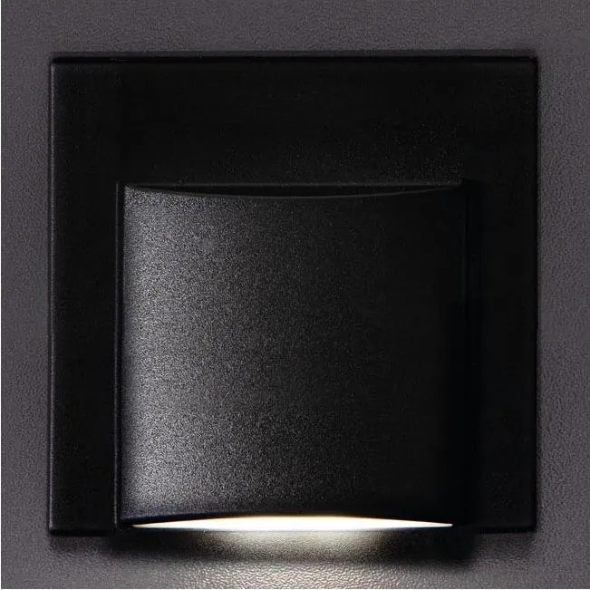Kanlux 33333 - Corp de iluminat LED pentru scări ERINUS LED/0,8W/12V 4000K negru