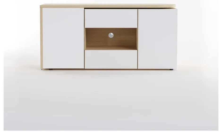 Birou cu blat cu aspect de lemn de stejar 48x159 cm Tango – TemaHome