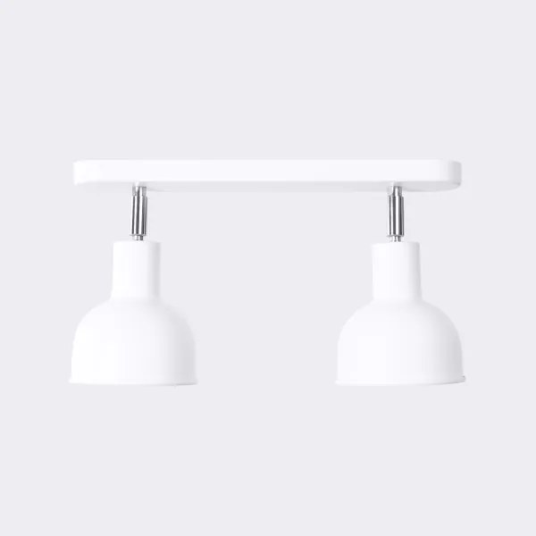 Spot Sollux SL.1314 ELBA 2xE27/15W/230V alb