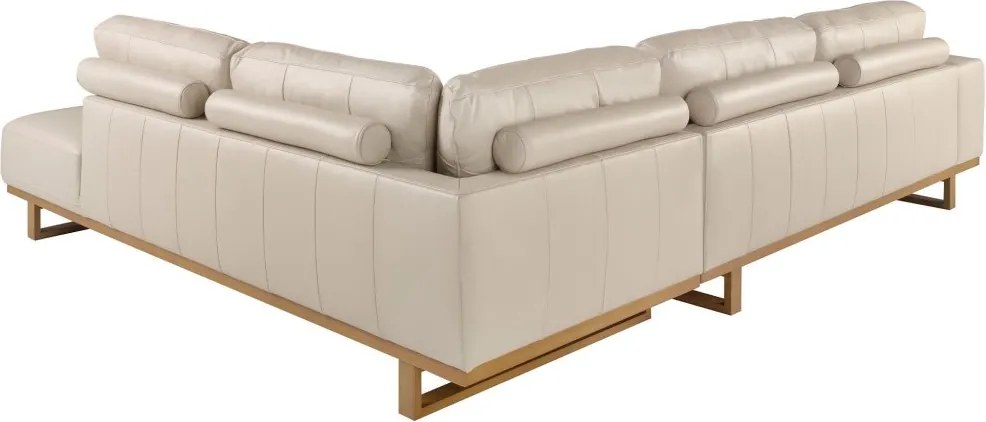 Coltar dreapta LUX design italian Cowhide sand