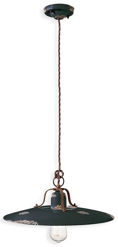 Pendul design retro realizat manual din ceramica COUNTRY, 40cm