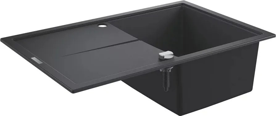 Chiuveta compozit Grohe K400 78x50.1 cm negru