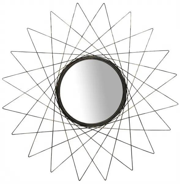 Oglinda rotunda cu rama din metal aurie Soprano, 2cm (L / D) x 79cm (l) x 79cm (H)