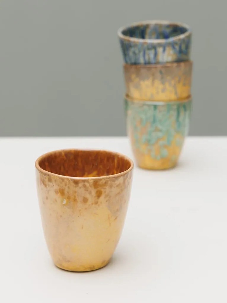 Set 4 cesti de cafea, din ceramica, Intense