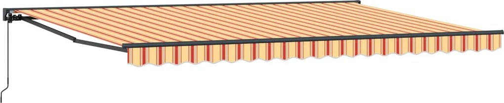 vidaXL Cadru de copertină Manual Multicolour 500 × 300 cm