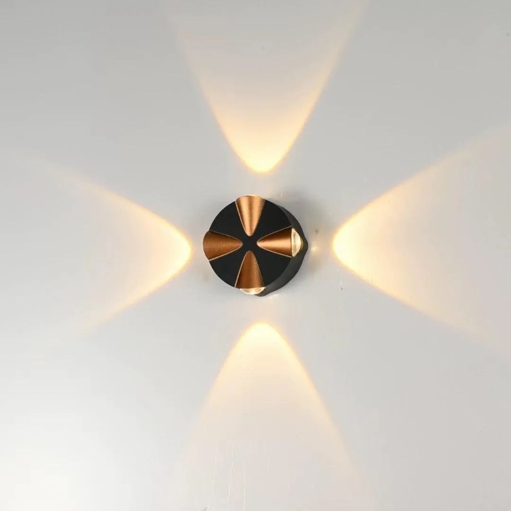 Aplica Cu LED Exterior, 6w