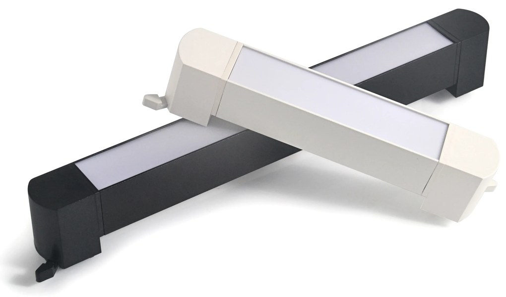 Proiector LED Tip Banda, 20W, 4000K Lumina Neutra, Directionabil Pe Sina Monofazata, Alb