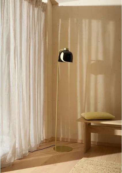 Osram - Lampadar DECOR COROLLE 1xE27/15W/230V negru/auriu