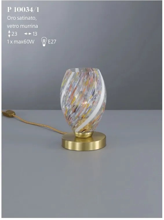 Veioza, Lampa de masa moderna design italian 10034 multicolor