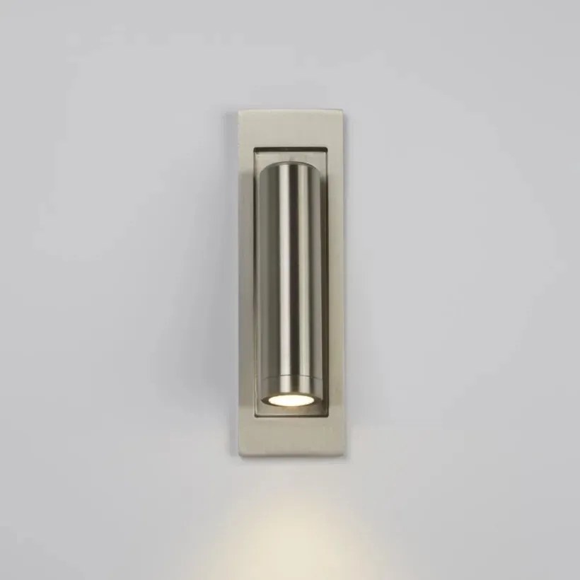 Aplica incastrabila cu spot LED directionabil Marylebone nickel