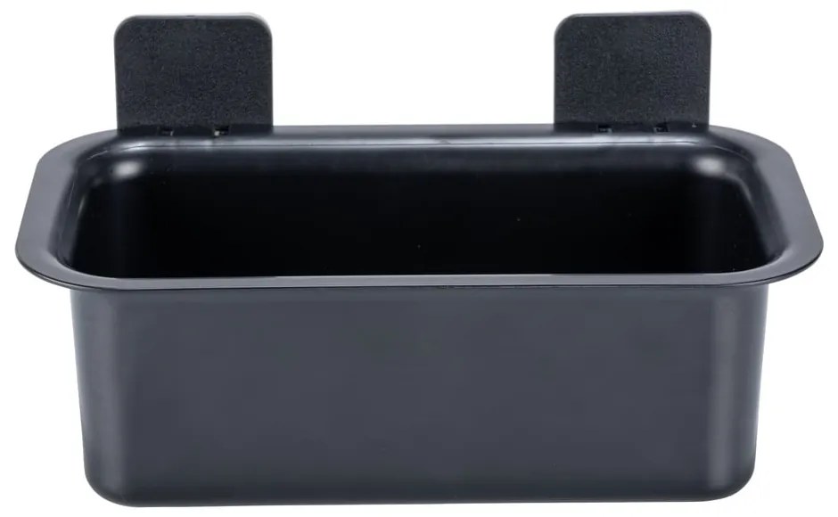 Raft pentru baie negru autoadeziv din plastic Parma – Allstar