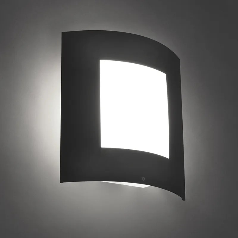 Lampă de perete exterioară antracit IP44 - Emmerald 1