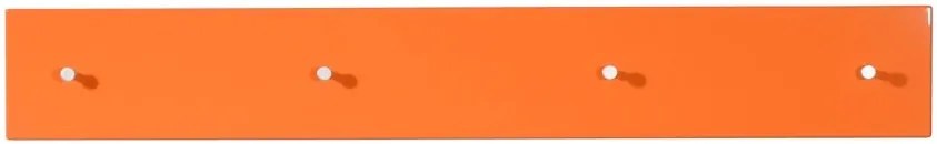 Cuier Colorado MDF/metal, portocaliu, 106 x 15 x 5 cm