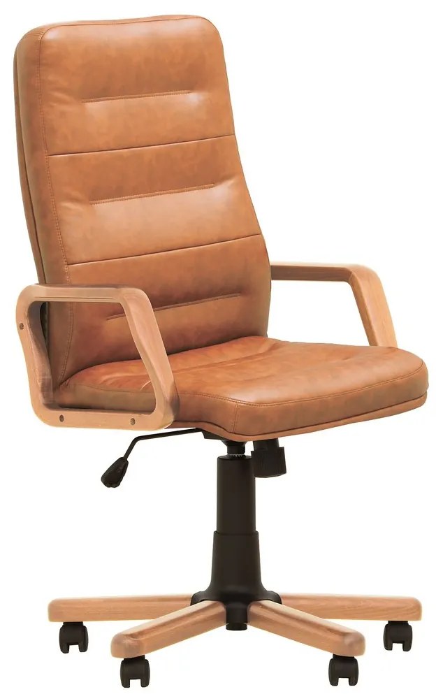 Scaun directorial EXPERT EXTRA, Brun deschis pele ecologica