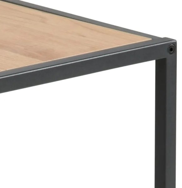 Set 2 mese de cafea SARON, stejar/negru