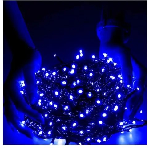 Instalație luminoasă de Crăciun 18m 300 LED Albastru