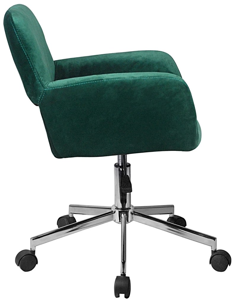 Scaun de birou Odalis (Verde închis). 1069470