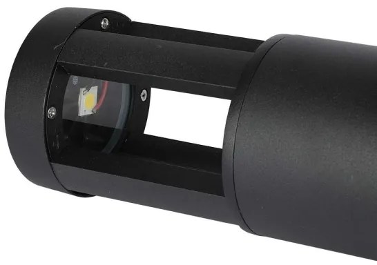 Lampă LED de exterior LED/10W/230V 25cm 6400K IP65 neagră