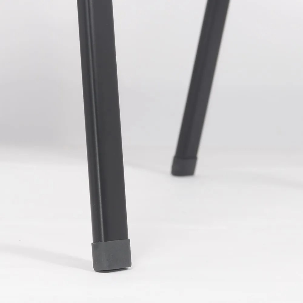 Scaun conferință negru HRC 600 din mesh respirabil cu cadru metalic stivuibil