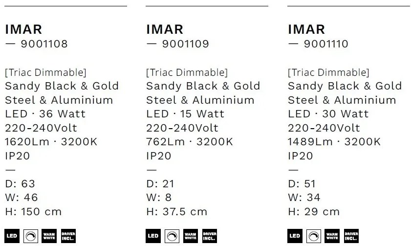 Plafoniera LED design modern IMAR