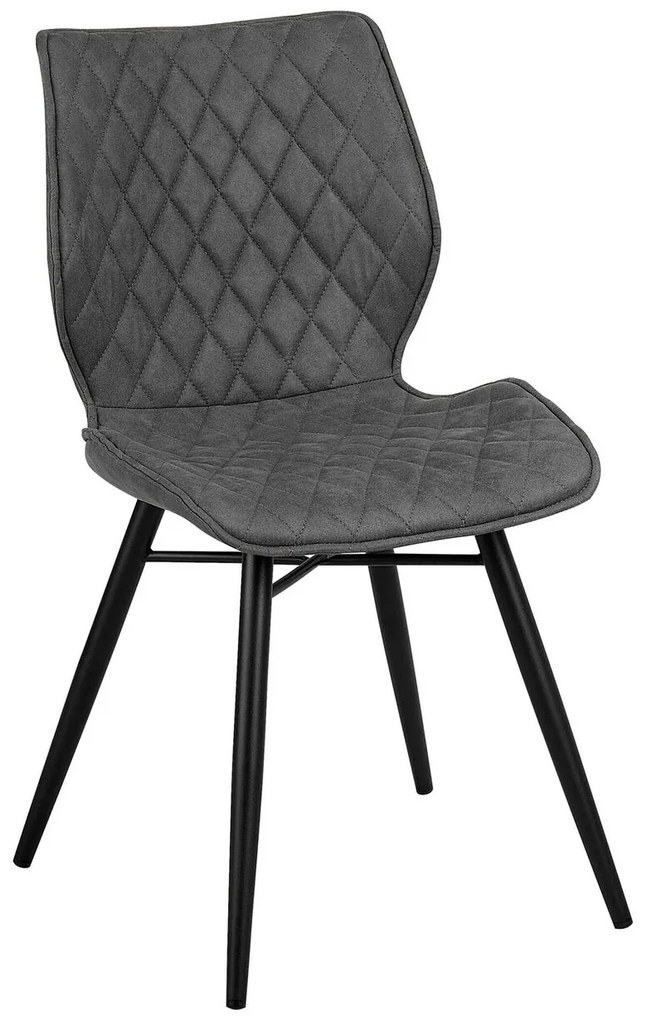 Set 2 buc. scaune pentru sufragerie Lissa (gri). 1009996