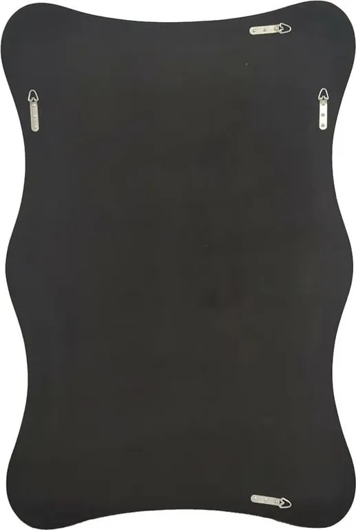 Oglinda de perete decorativa ALICE 120cm negru/ auriu