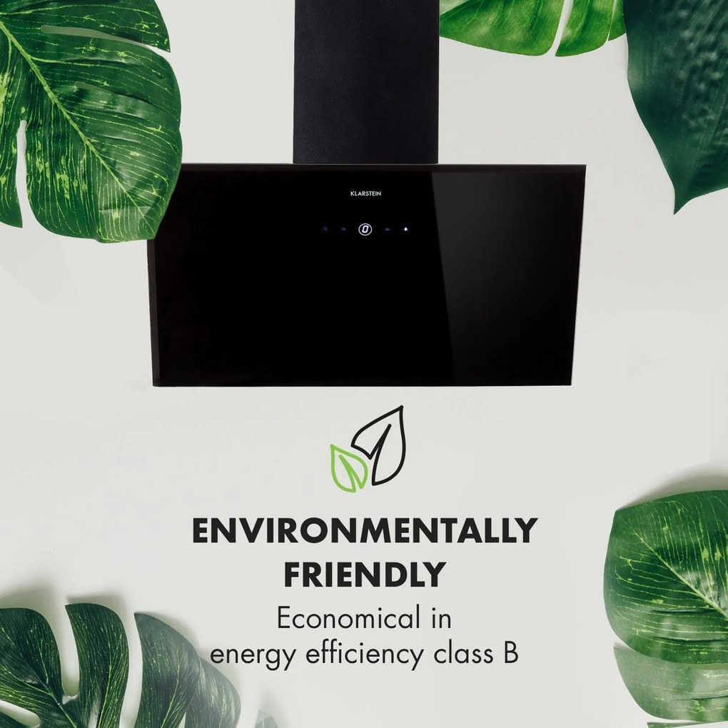 Laurel 60, hotă, 60 cm, 350 m³/h, LED touch, negru