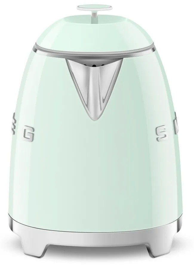 Ceainic electric verde deschis din oțel inoxidabil 800 ml Retro Style – SMEG