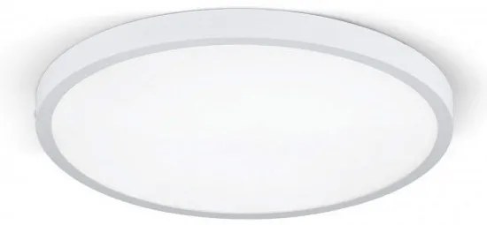 Plafoniera LED moderna design slim Lero 60cm alba