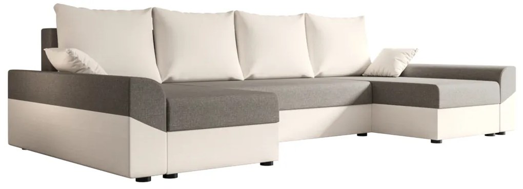 Supermobel Canapea extensibilă în formă de U DENVER N, 311x90x140, sawana 21/sawana 01