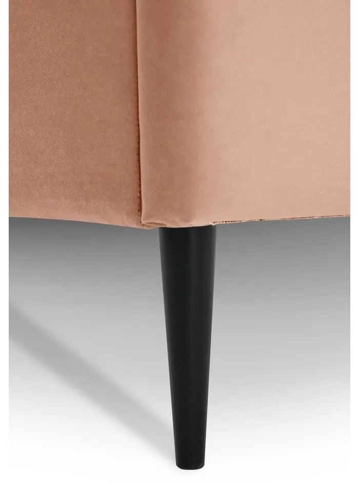 Pat pentru copii roz 90x200 cm Star – Scandic