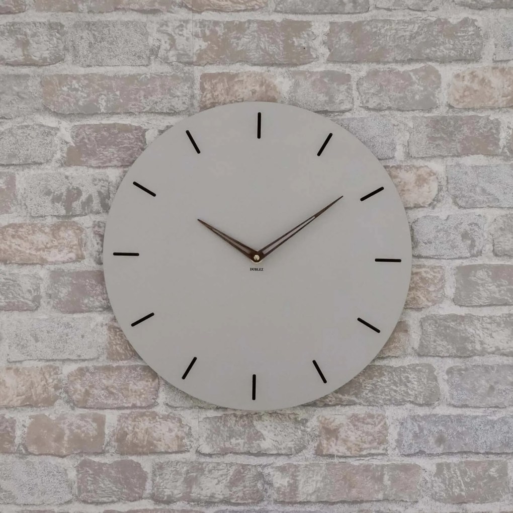DUBLEZ | Ceas minimalist din lemn