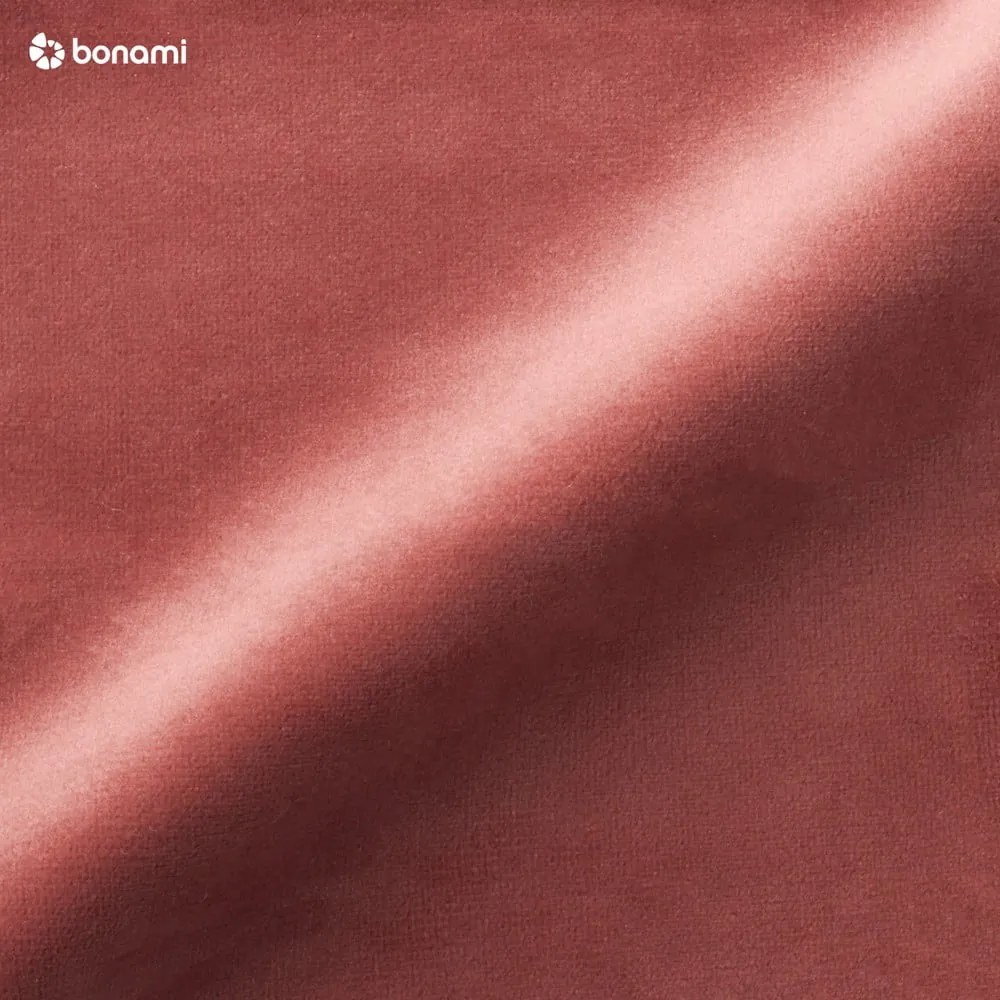 Canapea din catifea Cosmopolitan Design Bali, roz