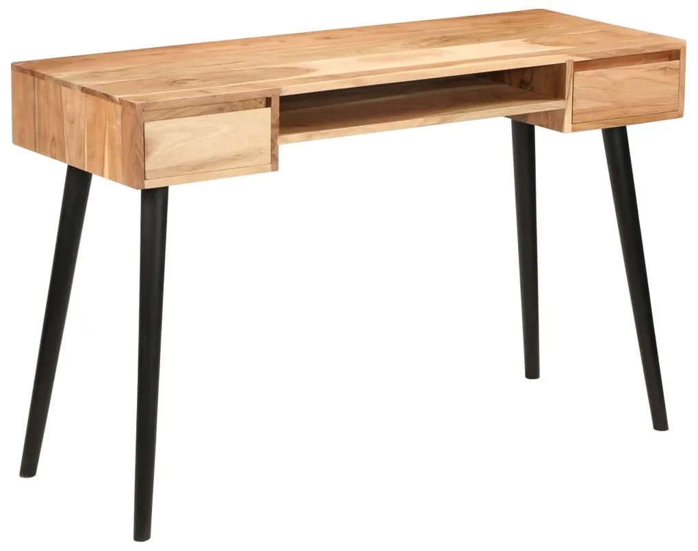 vidaXL Masă de scris, lemn masiv de salcâm, 118 x 45 x 76 cm