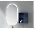 Oglinda touchscreen LED 3 culori Fluminia Dali 100x50x3.5 cm cu dezaburire HN376-50