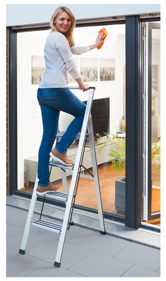 Scără pliantă Wenko Ladder, înălțime 158 cm