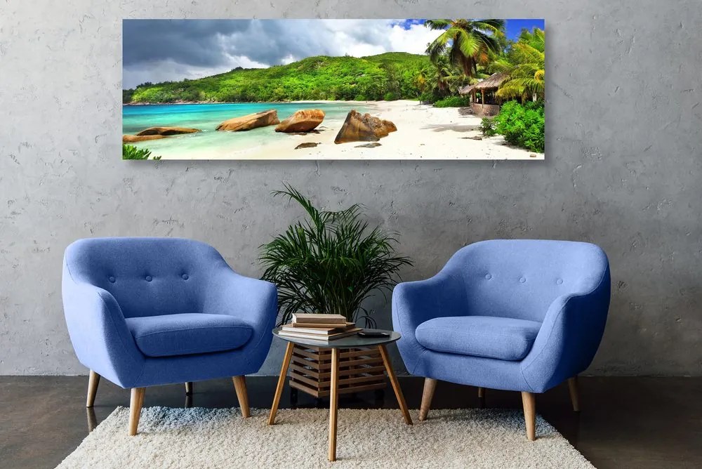 Tablou Seychelles tropical