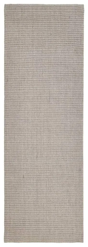 Covor din sisal natural, nisipiu, 100x300 cm Nisip, 100 x 300 cm