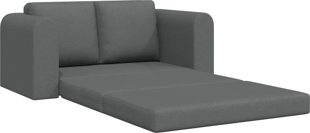 vidaXL Pat canapea 60cm Gri închis țesătură