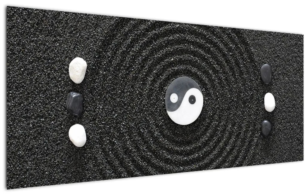 Tablou - Jing și Jang (120x50 cm)