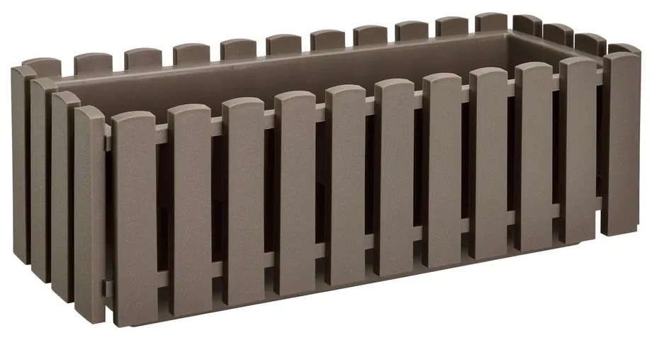 Ghiveci Gardenico Fency, lungime 46,7 cm, maro