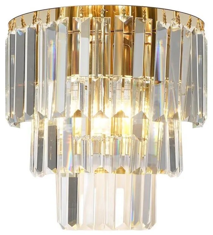 Aplică MILANO 2xE14/40W/230V auriu