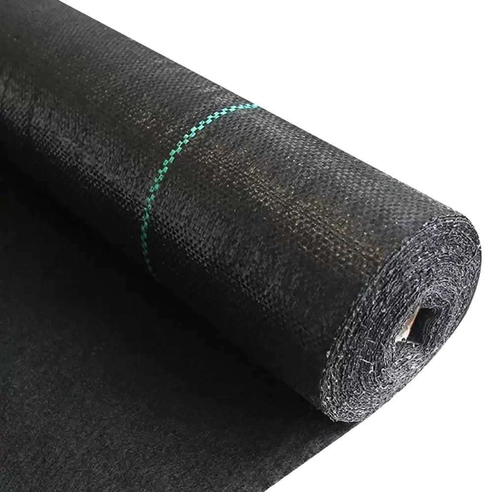 Agrotextil negru 70g/m 0,8x50m + 50 de ace