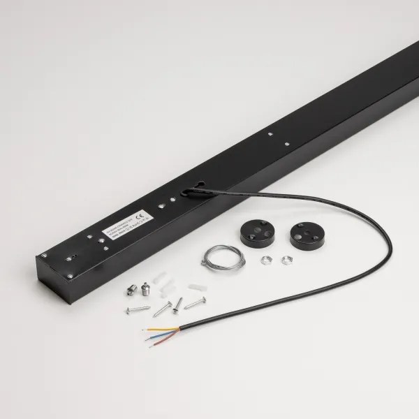 Plafonieră LED CYNIDECO LED/30W/230V 4000K negru