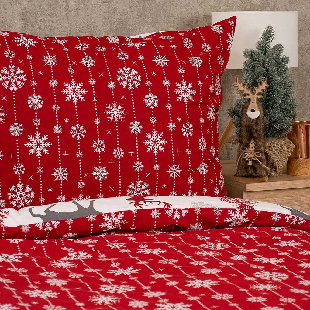 Lenjerie de pat din bumbac 4Home Snow, 140 x 200 cm, 70 x 90 cm