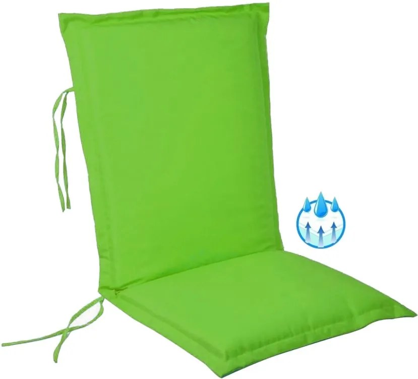 Perna impermeabila sezut/spatar pentru balansoar, scaun de bucatarie sau gradina, 48x65 cm, culoare verde