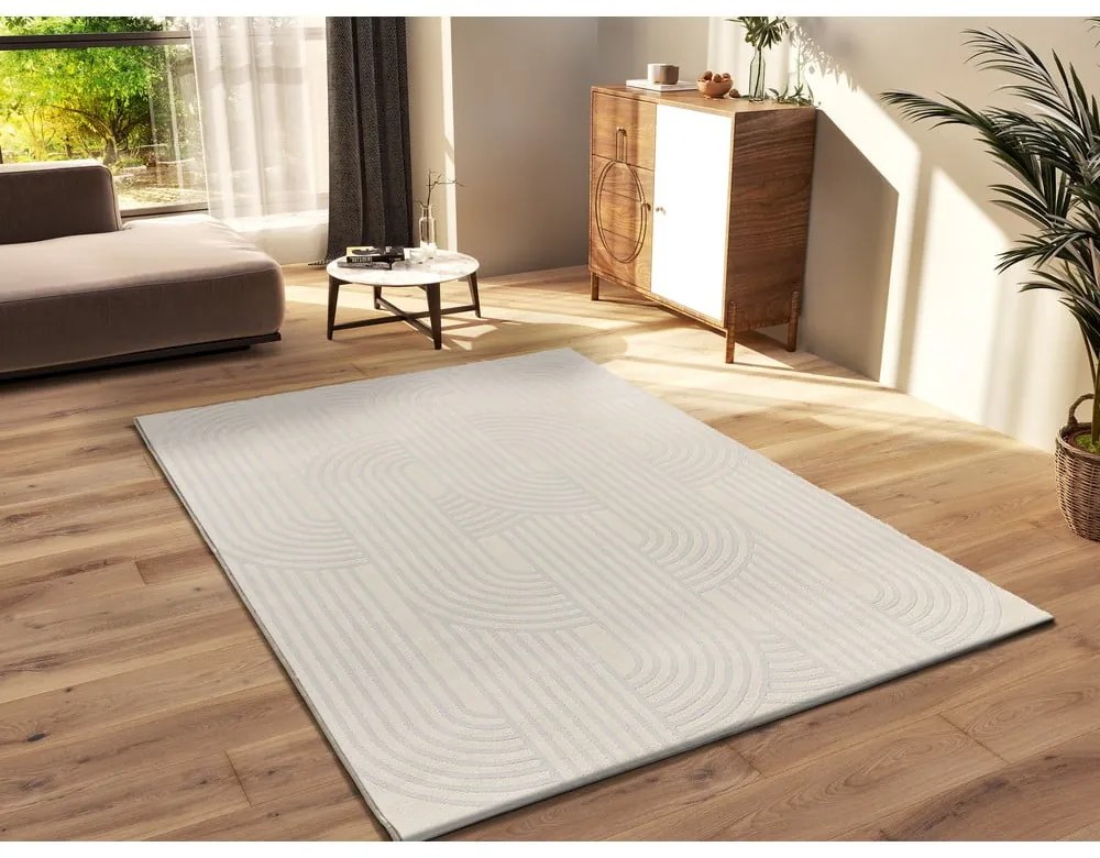 Covor gri deschis-fildeș 80x150 cm Baresa – Universal