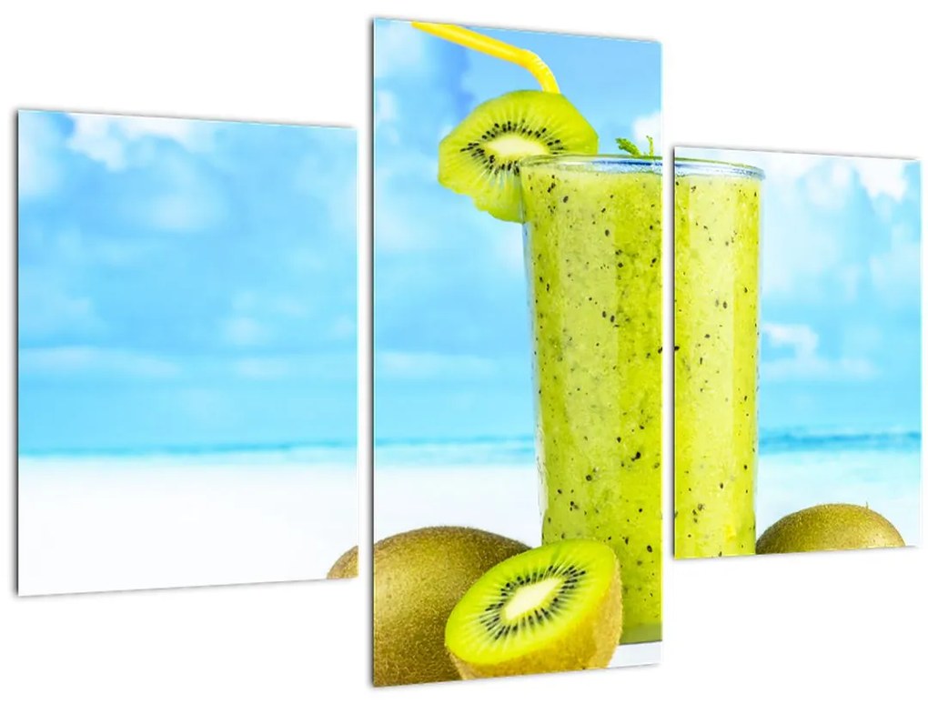Tablou - smoothie kiwi (90x60 cm)