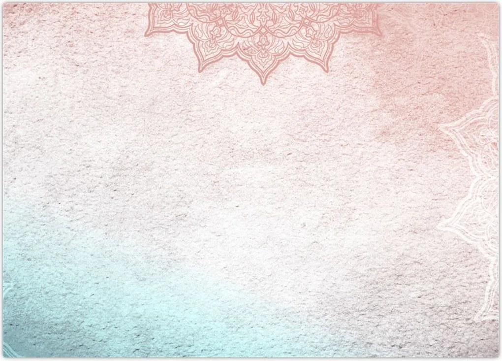 Tablou - Mandala pe zid 2 (70x50 cm)