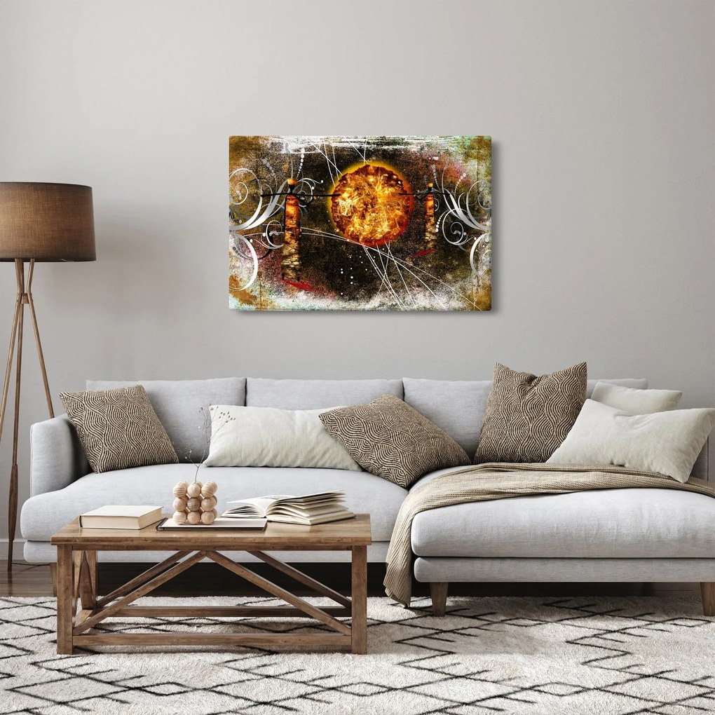 Tablou cu pictură epochală străveche (90x60 cm)
